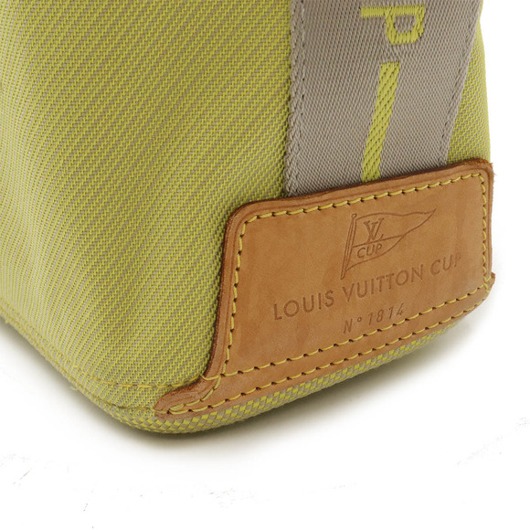Louis Vuitton Damier Geant Volunteer LV Cup Shoulder Bag Lime Yellow - Picture 5 of 9